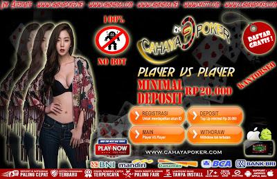 Cahayapoker agen poker online bandar kiu terpercaya indonesia betway online casino