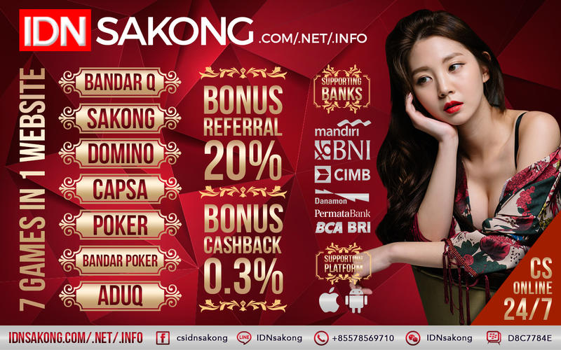 IDNSakong Agen BandarQ Online Terpercaya